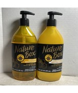 Nature Box Shampoo &amp; Conditioner Macadamia Oil W/100% Cold Pressed Oil - £30.40 GBP