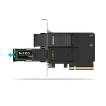 Icy Dock MB312M4P-B EXPRESSSLOT CORE MB312M4P-B REMOVABLE DUAL M.2 NVME ... - $3,168.58 MXN