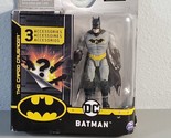 DC Comics Batman 4&quot; Batman Figure with 3 Mystery Accessories NEW - $6.91