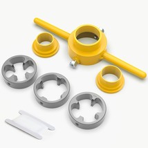 Pvc Thread Maker Tool, Npt Die Set, Pipe Threader Plumbing, Pipe Threader Kit - £32.41 GBP