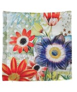 Handcrafted ~ WISH ~ Floral ~ 17.5&quot; x 17.5&quot; ~ Walter Robinson Print Pill... - €25,89 EUR