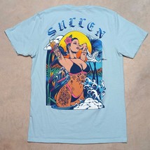 Sullen Art Collective x Buckle Aloha Girl Tattoo Art T-shirt - Size Large - £15.65 GBP