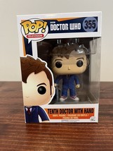 Funko Pop! Television Doctor Who Tenth Doctor with Hand #355 Vinyl Figure In Box - £50.61 GBP