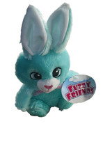 Fuzzy Friends Plush Baby Green Bunny Stuffed Animal-Easter/Valentines Day - £12.13 GBP