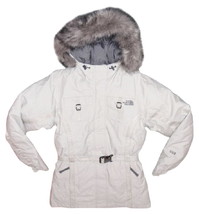 North Face Arctic Parka X Small 0 2 Ivory Waterproof Short Vintage Seale... - £245.22 GBP