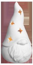 Light Up Gnome - Ceramic Bisque - Unpainted - Light Up Kit Included - $40.00