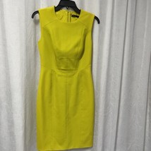 Karen Millen Women&#39;s Dress Lime Size 6 - £61.29 GBP