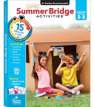 Summer Bridge Activities 2nd to 3rd Grade Workbook, Math, Reading Comprehension, - £6.57 GBP