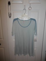 Ladies Lularoe Perfect Tee Medium w Paparazzi Necklace&amp;2 Pair Earrings(35) - £15.71 GBP