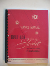 Rock-ola 429 Jukebox Service &amp; Parts Manual - $36.62