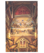 Vtg Postcard-Sacred Heart Chapel-Notre Dame Church-Montreal Quebec-Chrom... - £4.69 GBP