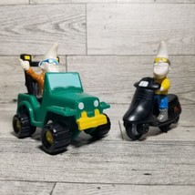 McDonald&#39;s Happy Meal toys 1988 Mac Tonight Moon Man On Scooter In Jeep - £7.76 GBP