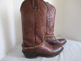 Nocona boots women&#39;s  Size 7B brown 7520 point toe western 1-1/2&quot; heel p... - £35.97 GBP