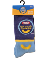 Adult Graphic Advertising Polyester Blend Crew Socks - New - Kraft Mac &amp;... - £7.85 GBP