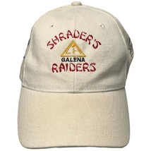 Vintage Ski Club Shrader&#39;s Raiders Galena Baseball Hat Cap Beige &#39;90s 1990s - $219.36 MXN
