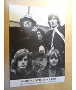PINK FLOYD Rock &amp; Roll Hall Of Fame Picture 1996 circa 1968 Gilmour Wate... - $19.77