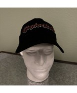 Taylormade Golf Hat Strap Back Black Embroidered Front - $412.43 MXN