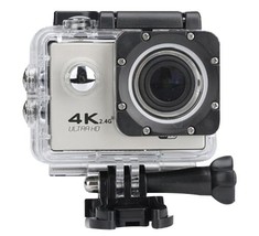 WIFI Waterproof Ultra Diving underwater Sports 4K Action 1080P Camera Silver - £56.29 GBP