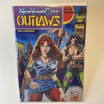 New York City Outlaws #4 1985 - Outlaw - Ken Landgraf Comic Book - $19.80