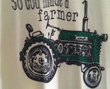 So God Made A Farmer, Unisex  Lightweight T-shirt Size M - $12.95