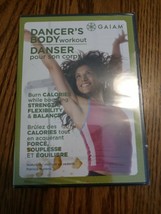 New Gaiam Dancer&#39;s Body Workout DVD Fitness Exercise Strength Sealed ! - £7.87 GBP