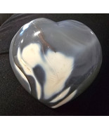 Orca Agate Heart - $77.42 CAD