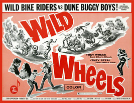 Decoration POSTER print.Wild Wheels.Dune Buggy.Bike.Room home interior wall.6684 - £14.03 GBP+