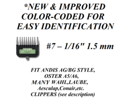 Andis 1/16&quot;Premium Metal Clip Blade Guide Attachment Comb*Fit Agc,Smc,Ag Clipper - £8.03 GBP