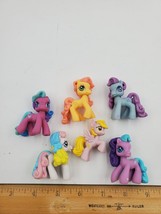 My Little Pony Figures Mini Cutie & MLP McDonald Happy Meal Figurine Lot of 6 - $17.69