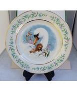 Enoch Wedgwood England Gentle Moments 8 1/2&quot; plate gold rim vintage 1975... - £9.32 GBP