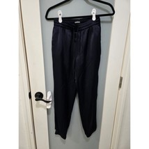 Express Navy High Rise Joggers XXS Ankle Pants Comfy Lounge Travel - $418.15 MXN