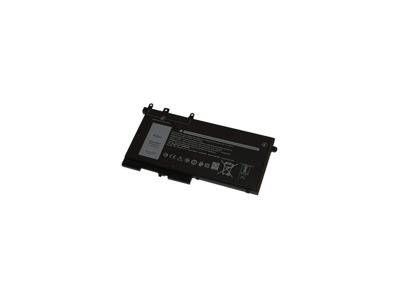 Primary image for V7 3DDDG-V7 11.4 V DC 3684 mAh Li-Polymer Replacement Battery for Selected Dell 