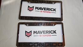 Pair of 2X Escondido Toyota Dealer License Plate Frame Plastic - $28.42