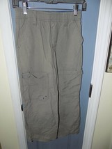 Cherokee Gray Cargo Pants Light Weight Size M (8/10) Boy's - $18.25