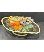 Antique Murano Bimini Glass Mini Fruit Basket - $75.69 CAD