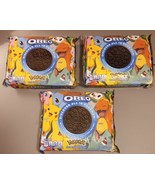 3 OREO Pokemon Limited Edition 15.25 oz Sealed Package Cookies New - $33.89 CAD