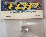 TEAM INTEGY Silver Alloy MSR2 Shock Cap (1) INT T3849C RC Radio Control ... - $4.99