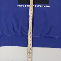 The North Face A7UNS Men's Box NSE Purple Cotton Hoodie Pullover Sweatshirt Sz M image 7