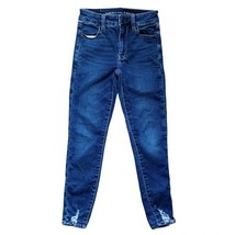 American Eagle Next Level Stretch Hi-Rise Jegging Skinny Jeans Womens 00... - $16.15