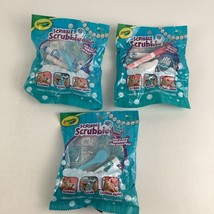 Crayola Scribble Scrubbie Ocean Pets Dolphin Whale Shark Washable Pet Fi... - $21.00