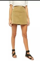 Size 8 Free People Days In The Sun Faux Suede Miniskirt, - $19.75