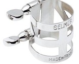 Selmer Alto Saxophone Ligature Silver Plated Finish [Metal Mouthpiece Only] - £48.81 GBP