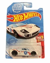 2021 Hot Wheels Ford GT-40 Then And Now 1/10 Gumball 3000 White - £5.42 GBP