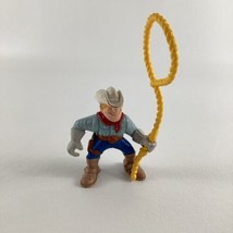Fisher Price Great Adventures Rustler Roundup Cowboy Figure Lasso Vintag... - $25.94 CAD
