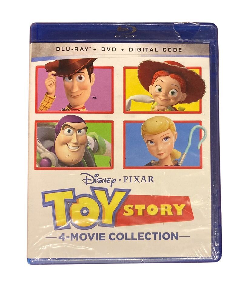 Toy Story 1 2 3 4 Blu Ray