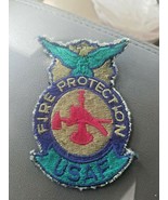 USAF Fire Protection Patch Assistant Fire Chief Collectible - $4.95