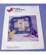 Better Homes and Gardens Sunbonnet Girl Cross Stitch Pillow Kit Plus Pil... - $14.00