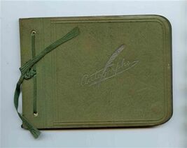 Teenage Girls Autograph Book 1929 Messages &amp; Signed by Friends - $17.82