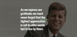 President John F. Kennedy Jfk Famous Quotes Publicity Photo - £7.18 GBP