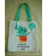 New Shabby Chic Large Canvas Tassel Reusable Plant Shopping Tote Bag 15.... - €7,59 EUR